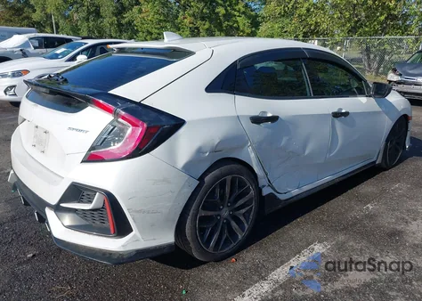 2020 Honda Civic Sport from USA, damaged, VIN SHHFK7H41LU410492